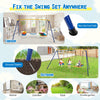 300 kg Heavy Duty Swing Set Backyard Kids Swing Set Indoor & Outdoor Playset