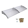 Outdoor Shade Patio Rain Cover Rain Shelter Door Canopy Awning/100/120/200/300cm