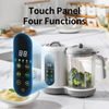 Baby food Maker with Dual Zone Steamer, Blender, Self-Clean With LED Touch Panel