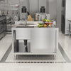 Stainless Steel Catering Sinks Kitchen Work Table Restaurant Commercial Sink