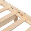 Bed Frame Solid Wood Pine 160x200 Y2B5