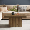 Square Coffee Table 31.5Inch Wood Center Table Cocktail Table