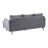 3 Seater Polyester Fabric Corner Sofa w/Reversible Chaise Lounge L-Shaped Couch