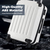 Suitcase Set of 3 ABS Cabin Hard Shell Luggage Travel Trolley 4Wheel Ssaszokyuyr