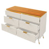 CHEST OF DRAWERS DRESSER TALL WIDE BEDSIDE TABLE CABINET BEDROOM FURNITURE WHITE