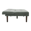 Modern Fabric 3 Seater Sofa Recliner Sleeper Sofa Bed Single With Solid Wood Leg