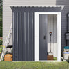 Large 8/6x4ft Outdoor Cabin Shed Plastic Garden Tools Storage House with Window
