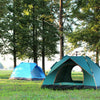 3-4 Man Automatic Instant Double Layer Pop Up Camping Tent Waterproof Outdoor UK
