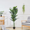 160cm Artificial Palm Tree in Pot Fake Plant Indoor & Outdoor Garden Home Office