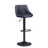 Set of 2 Barstool Kitchen Breakfast Swivel Pub Counter Gas Lift PU Leather Chair