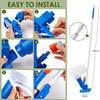 Swimming Pool Jet Vacuum Cleaner Hoover Hot Tub SPA Pond Water Cleaning W/ Pole