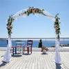 Metal Wedding Garden Arch Backdrop Stand Flower Plant Climbing Trellis