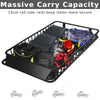 1.6M X 1M Universal Roof Rack Cargo Carrier Expandable Luggage Top Tray Holder