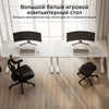 Computer desk EUREKA WHITE 60" (152CM) HOME OFFICE WORK GAMING