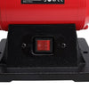 Jewellery Bench Mounting Metal Buffer Polisher 150mm 375W 230V Fine Coarse Mop