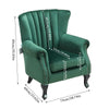 High Wing Back Armchair Accent Chair Fireside Lounge Single Sofa Seat
