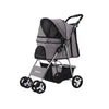 Pet Stroller Dog Cat Pushchair Folding Pet Stroller Travel Cart Jogging Carrier