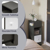 Bedside Table with Drawer Storage Nightstand Cabinet Tea Sofa End Table Bedroom