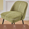 2X Breakfast Bar Stools Thickened Pad Linen Dining Chairs for Counter Kitchen
