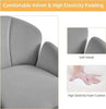 Cute Desk Chair Velvet Computer Office Chair Makeup Vanity Chair Rolling Chair