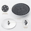Brass Round Bathroom Rainfall Shower System Mixer Valve Set Bathtub Faucet Taps