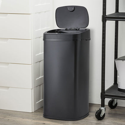 Automatic Trash Can Smart Motion Sensor Waste Bin Rubbish Kitchen Trashcan
