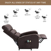 PU Leather Cinema Armchair Sofa Electric Power Lift Riser Massage Recliner Chair