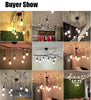 Industrial Spider Light Fittings Ceiling Multi Bubble Pendant Lamp Chandelie