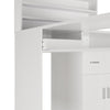Manicure Table NailDesigner Station Art Desk Workstation Storage Equipment Shelf