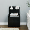 Extra Tall Bedside Cabinet Nightstand Side Table Shelf Bookshelf Storage Drawer