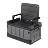 Folding Camping Chair Tackle Storage Box Garden Lawn Patio Foldable Seat Outdoor