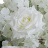 Artificial Silk Flower Bouquet Wall Panel Row Backdrop Wedding Party Home Decor