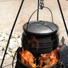 Cast Iron South African Potjie Cooking Stew Crucible Burning Pot Hot Pot Stewpot
