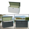 Galvanise Steel Outdoor Garden Storage Box Patio Furniture Cushion Deck Chest