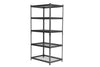 Rhino Racking Wire Shelving Unit, Black, 1000kg Load Weight, 183x90x60cm