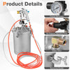 15L Paint Tank Pressure Paint Pot Adjusting Spray Range Spray Gun Outfit Kit