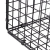 2 Tier Metal Wire Fruit Basket Bread Storage Vegetable Rack Countertop Basket UK