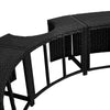 Rattan Round Hot Tub Surround Spa Accessory Backyard Oasis Outdoor Garden Patio