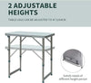 Catering Camping Heavy Duty Folding Trestle Table Picnic BBQ Party
