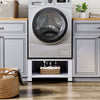 Washing Machine Pedestal Stand Holder Raiser with Storage Shelf For Tumble Dryer