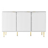 Sideboard Buffet Storage Cabinet with 6 Compartments for Living Room Dining Room