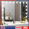 OYAJIA Hollywood Vanity Makeup Mirror with Lights 18-LED Tabletop Wall Aszmcfjbz