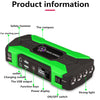 12V Car Jump Starter Chargers 99800mAh Peak Emergency Battery Booster Power Bank