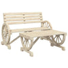 CIADAZ 4 Piece Garden Set Solid Wood Fir, Garden Furniture, Furniture, Q7M7