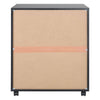 Floor Standing Printer Stand Home Office Storage Cabinet Shelf Rack with Wheels