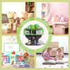 Bookshelf Storage Shelf For Children's Reading Room Open Storage Modern Tree New