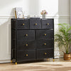 Fabric Dresser Organizer Storage Chest of Drawers Bedroom Living Room Cabinet
