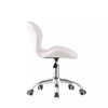 Adjustable Cushioned Computer Desk Office Chair Chrome Legs Lift Swivel Chairs