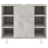 Bathroom Cabinet Concrete Grey 60x32x53.5 cm Engineered Wood