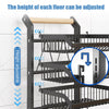 3/4/5 Tier Vegetable Fruit Trolley Cart Kitchen Rack Storage Basket Holder Shelf